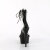 Pleaser DELIGHT-627RS Sandalias Plataforma Tono Claro pedrería Negro EU-36 / US-6