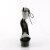 Pleaser DELIGHT-627RS Sandalias Plataforma Tono Claro pedrería Negro EU-38 / US-8