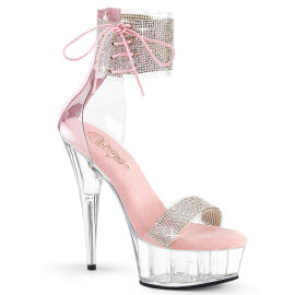 Pleaser DELIGHT-627RS Sandalias Plataforma Tono Claro...