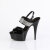 Pleaser DELIGHT-639 Sandalias de Plataforma Charol Negro EU-41 / US-11