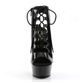 Pleaser Botín DELIGHT-600-20 Negro EU-39 / US-9