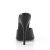 Devious DOMINA-101 Zuecos Piel Sintética Negro EU-35 / US-5