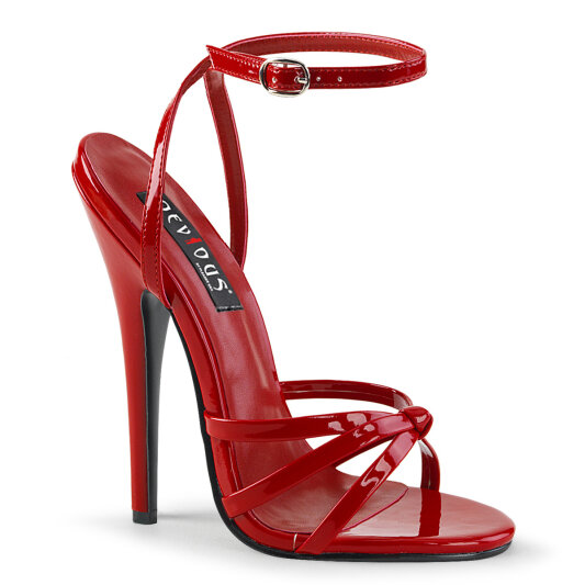 Devious DOMINA-10 Sandalias8 Charol Rojo EU-42 / US-12