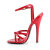 Devious DOMINA-10 Sandalias8 Charol Rojo EU-42 / US-12