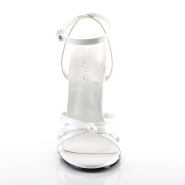 Devious DOMINA-10 Sandalias8 Charol blanco EU-37 / US-7