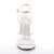 Devious DOMINA-10 Sandalias8 Charol blanco EU-37 / US-7