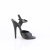Devious DOMINA-109 Sandalias Piel Sintética Negro EU-39 / US-9