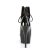 Pleaser Botín DELIGHT-600-22 Negro Charol EU-35 / US-5