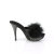 Fabulicious ELEGANT-401F Zuecos con Plataforma Piel Sintética Negro EU-39 / US-9