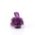 Fabulicious ELEGANT-401 Zuecos con Plataforma de Piel Sintética morado EU-35 / US-5
