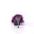 Fabulicious ELEGANT-401 Zuecos con Plataforma de Piel Sintética morado EU-36 / US-6