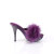 Fabulicious ELEGANT-401F Zuecos con Plataforma de Piel Sintética morado EU-38 / US-8