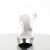 Fabulicious ELEGANT-408 Sandalias con Plataforma Cromo Tono Claro Plata EU-40 / US-10