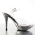 Fabulicious ELEGANT-408 Sandalias con Plataforma Cromo Tono Claro Plata EU-40 / US-10