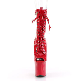 Pleaser ENCHANT-1041 Botines con Plataforma Charol Rojo EU-35 / US-5
