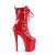 Pleaser ENCHANT-1041 Botines con Plataforma Charol Rojo EU-35 / US-5