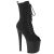 Pleaser ENCHANT-1041FS Botines con Plataforma Piel Sintética Negro EU-38 / US-8
