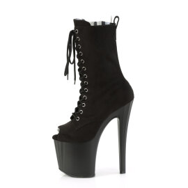Pleaser ENCHANT-1041FS Botines con Plataforma Piel Sintética Negro EU-40 / US-10