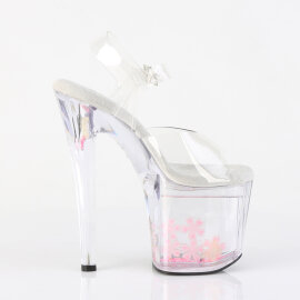 Pleaser ENCHANT-708AQUA-01 Sandalias de Plataforma Transparente EU-40 / US-10