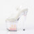 Pleaser ENCHANT-708AQUA-01 Sandalias de Plataforma Transparente EU-40 / US-10