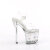 Pleaser ENCHANT-708AQUA-02 Sandalias de Plataforma Transparente EU-35 / US-5