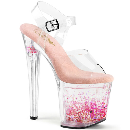 Pleaser ENCHANT-708AQUA-03 Sandalias de Plataforma Rosa Tono Claro EU-36 / US-6