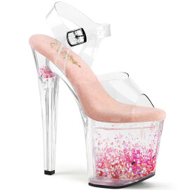 Pleaser ENCHANT-708AQUA-03 Sandalias de Plataforma Rosa...