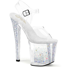 Pleaser ENCHANT-708AQUA-04 Sandalias de Plataforma con...
