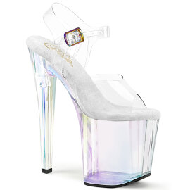 Pleaser ENCHANT-708HT Sandalias de Plataforma Tono Claro Holograma Ahumado Colorido EU-35 / US-5