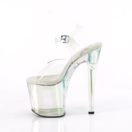 Pleaser ENCHANT-708HT Sandalias de Plataforma Tono Claro Holograma Ahumado Colorido EU-35 / US-5