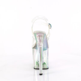 Pleaser ENCHANT-708HT Sandalias de Plataforma Tono Claro Holograma Ahumado Colorido EU-35 / US-5