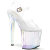 Pleaser ENCHANT-708HT Sandalias de Plataforma Tono Claro Holograma Ahumado Colorido EU-35 / US-5