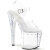 Pleaser ENCHANT-708RS-02 Sandalias Plataforma Tono Claro pedrería Transparente EU-39/US-9