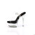 Pleaser EXCITE-608 Sandalias de Plataforma Negro Tono Claro EU-41 / US-11