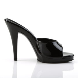 Fabulicious FLAIR-401-2 Zuecos  Negro EU-42 / US-12