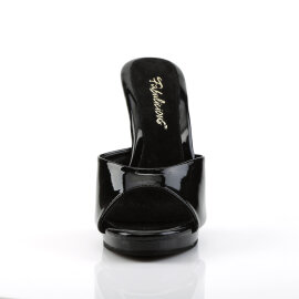 Fabulicious FLAIR-401-2 Zuecos  Negro EU-43 / US-13
