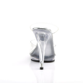 Fabulicious FLAIR-402 Zuecos Transparente EU-43 / US-13
