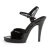 Fabulicious FLAIR-409 Sandalias Charol Negro EU-39 / US-9