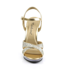 Fabulicious FLAIR-419/G/C Sandalias Tono Claro Purpurina...