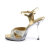 Fabulicious FLAIR-419/G/C Sandalias Tono Claro Purpurina Dorado EU-42 / US-12