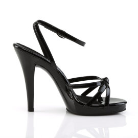 Fabulicious FLAIR-436 Sandalias Charol Negro EU-36 / US-6