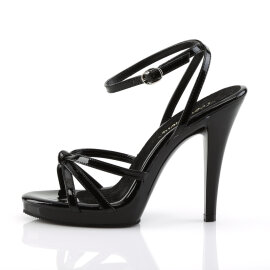 Fabulicious  FLAIR-436 Sandalias Charol Negro EU-41 / US-11