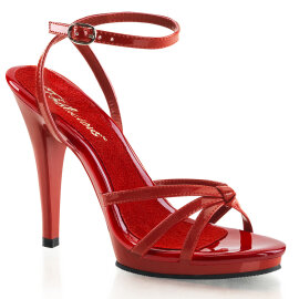 Fabulicious FLAIR-436 Sandalias  Charol Rojo EU-44 / US-14