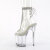 Pleaser FLAMINGO-1018C-2RS Botines Plataforma Tono Claro pedrería Transparente EU-37 / US-7