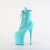 Pleaser FLAMINGO-1020 Botines de Plataforma Charol turquesa EU-40 / US-10