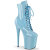 Pleaser FLAMINGO-1020 Botines de Plataforma azul Charol EU-42 / US-12