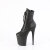 Pleaser FLAMINGO-1020 Botines Plataforma cuero Negro EU-41 / US-11