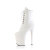 Pleaser FLAMINGO-1020 Botines Plataforma ecoPiel blanco EU-38 / US-8