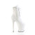 Pleaser FLAMINGO-1020 Botines Plataforma ecoPiel blanco EU-38 / US-8