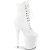 Pleaser FLAMINGO-1020 Botines Plataforma Piel Sintética blanco EU-44 / US-14